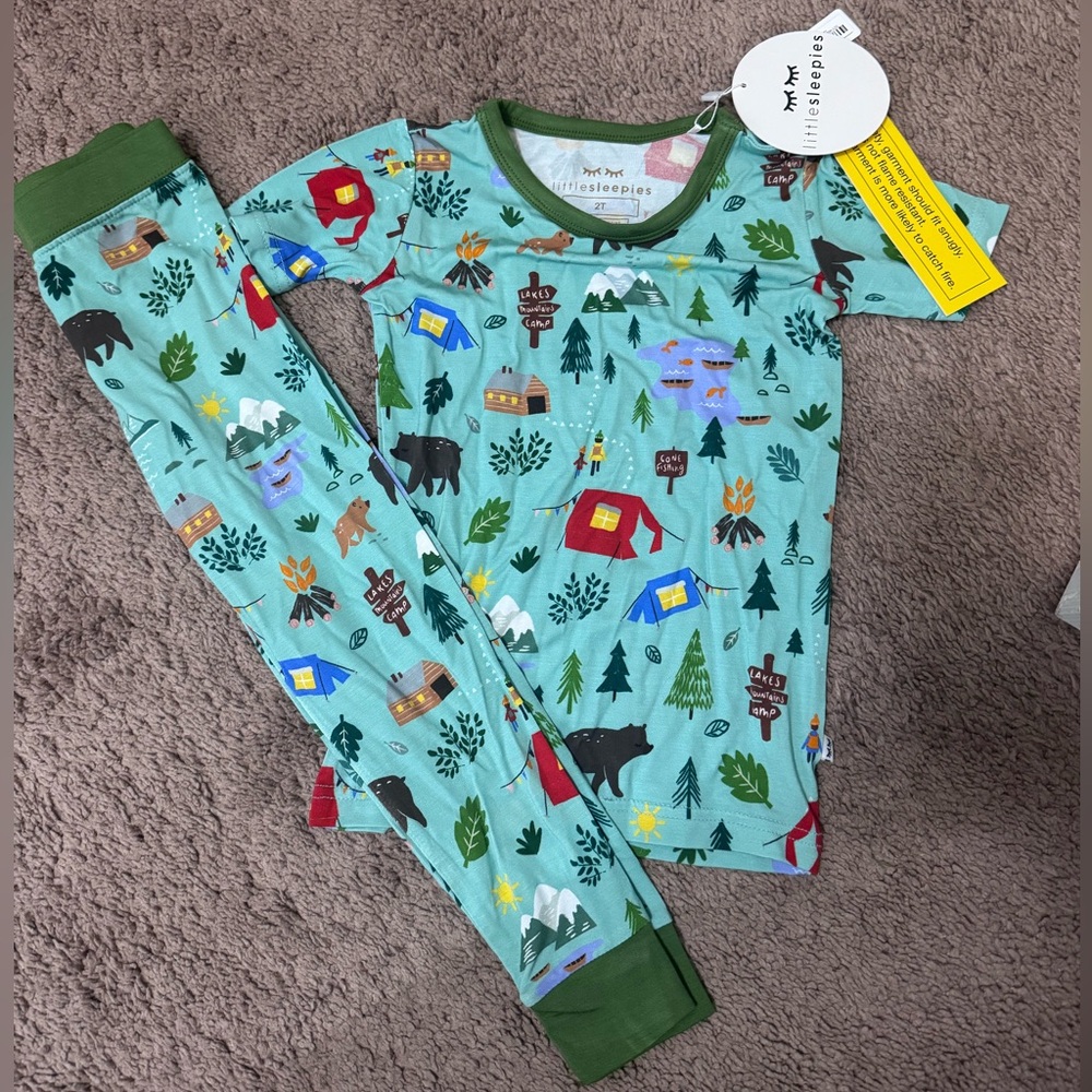 NWT little sleepies 2T